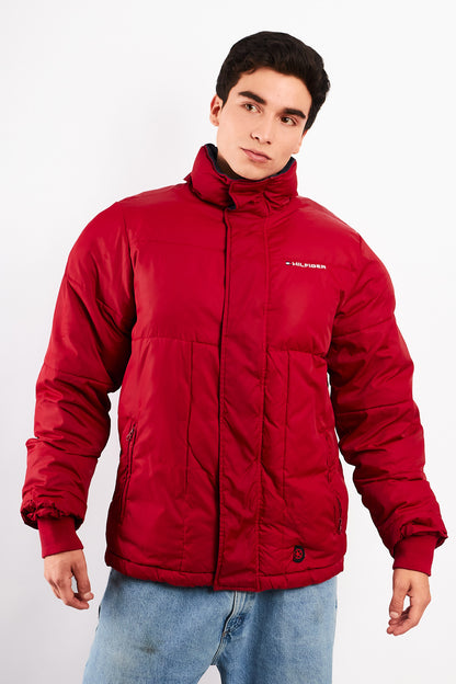 2000 Vintage Tommy Red Puffer Jacket (M/L)