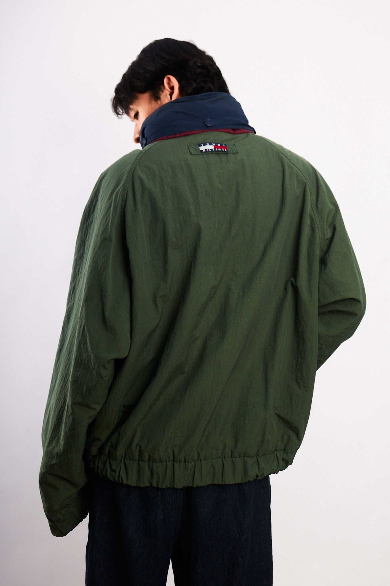 1990 Vintage Tommy Hilfiger Forest Green Padded Jacket (L/XL)