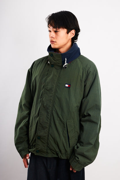 1990 Vintage Tommy Hilfiger Forest Green Padded Jacket (L/XL)