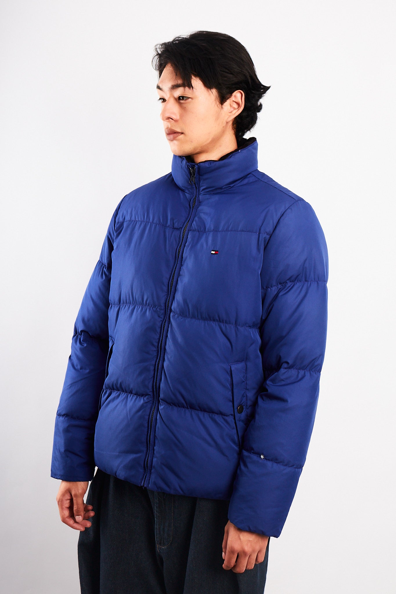 2010 Tommy Hilfiger Blue Down Puffer Jacket (S/M)