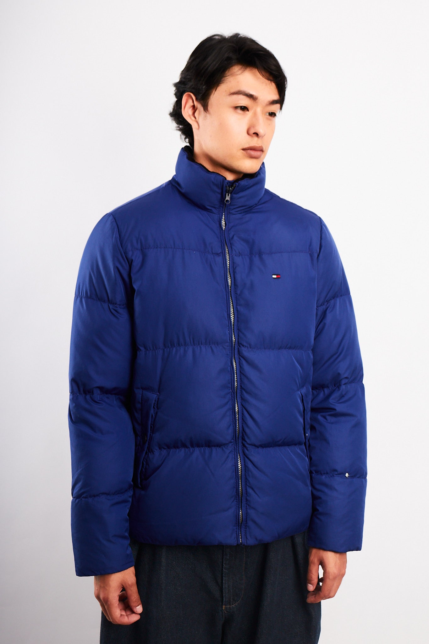 2010 Tommy Hilfiger Blue Down Puffer Jacket (S/M)