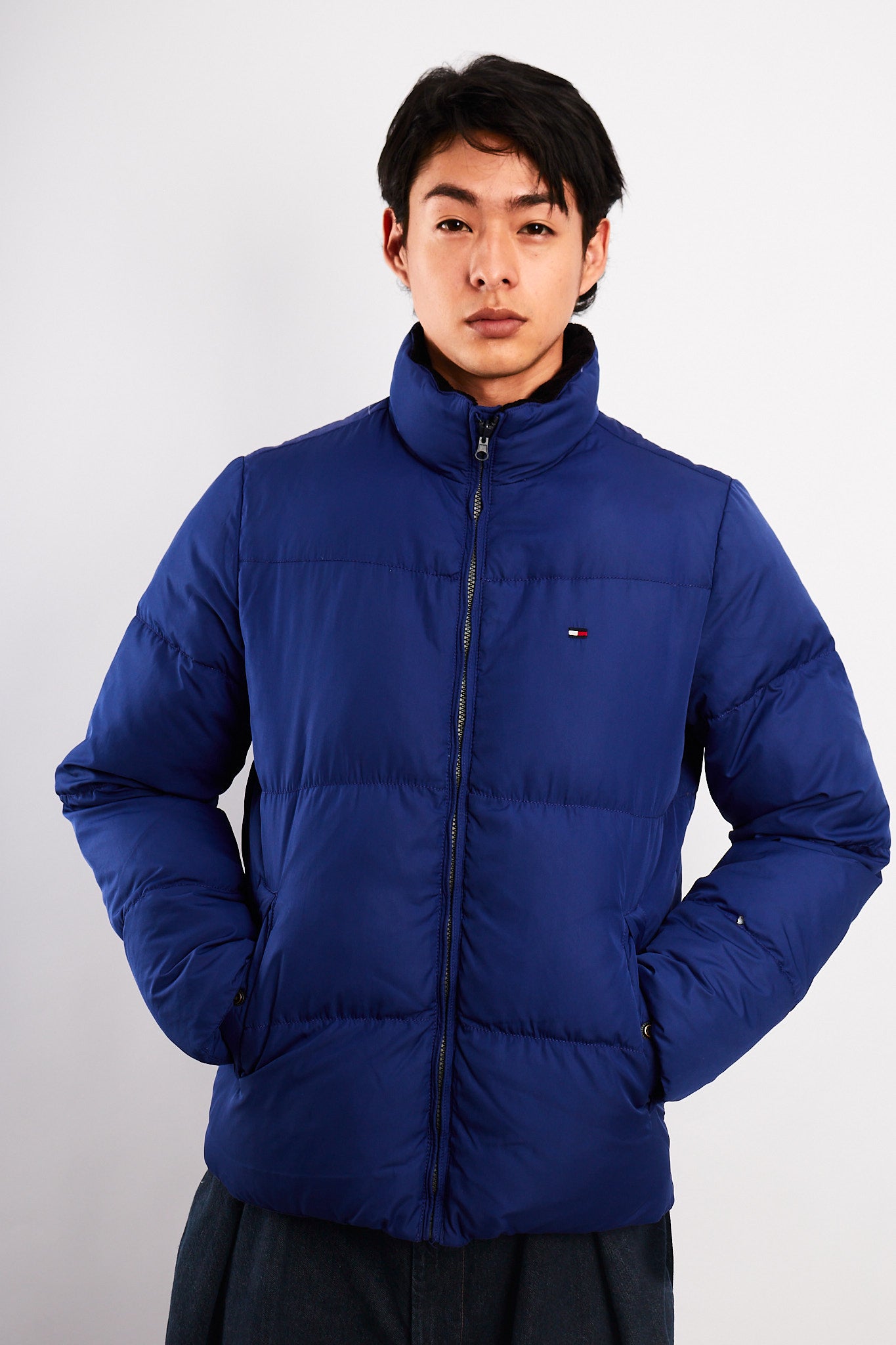 2010 Tommy Hilfiger Blue Down Puffer Jacket (S/M)