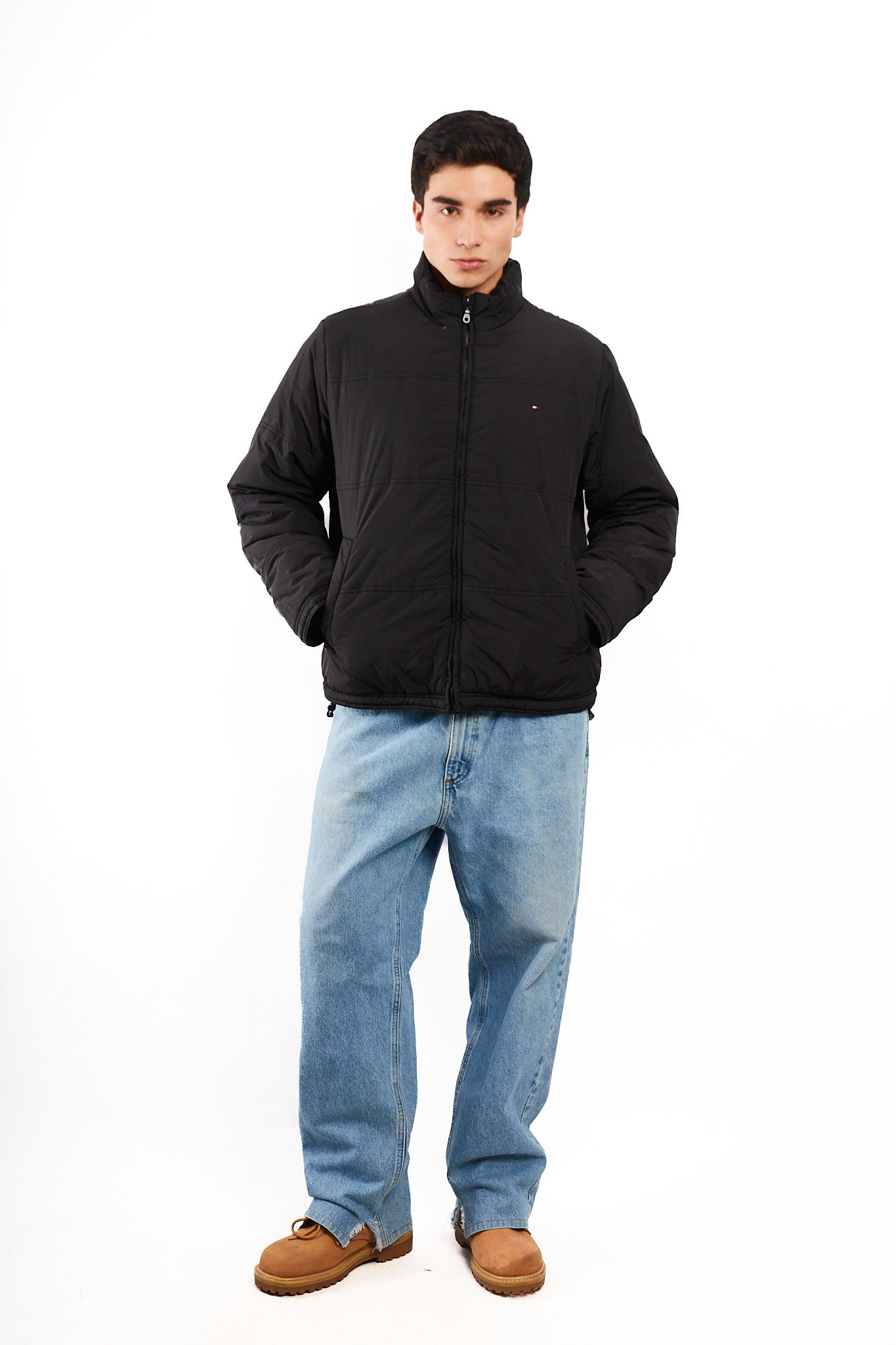 2010 Tommy Hilfiger Black Puffer Jacket (M/L)