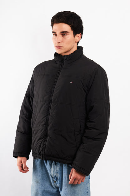 2010 Tommy Hilfiger Black Puffer Jacket (M/L)