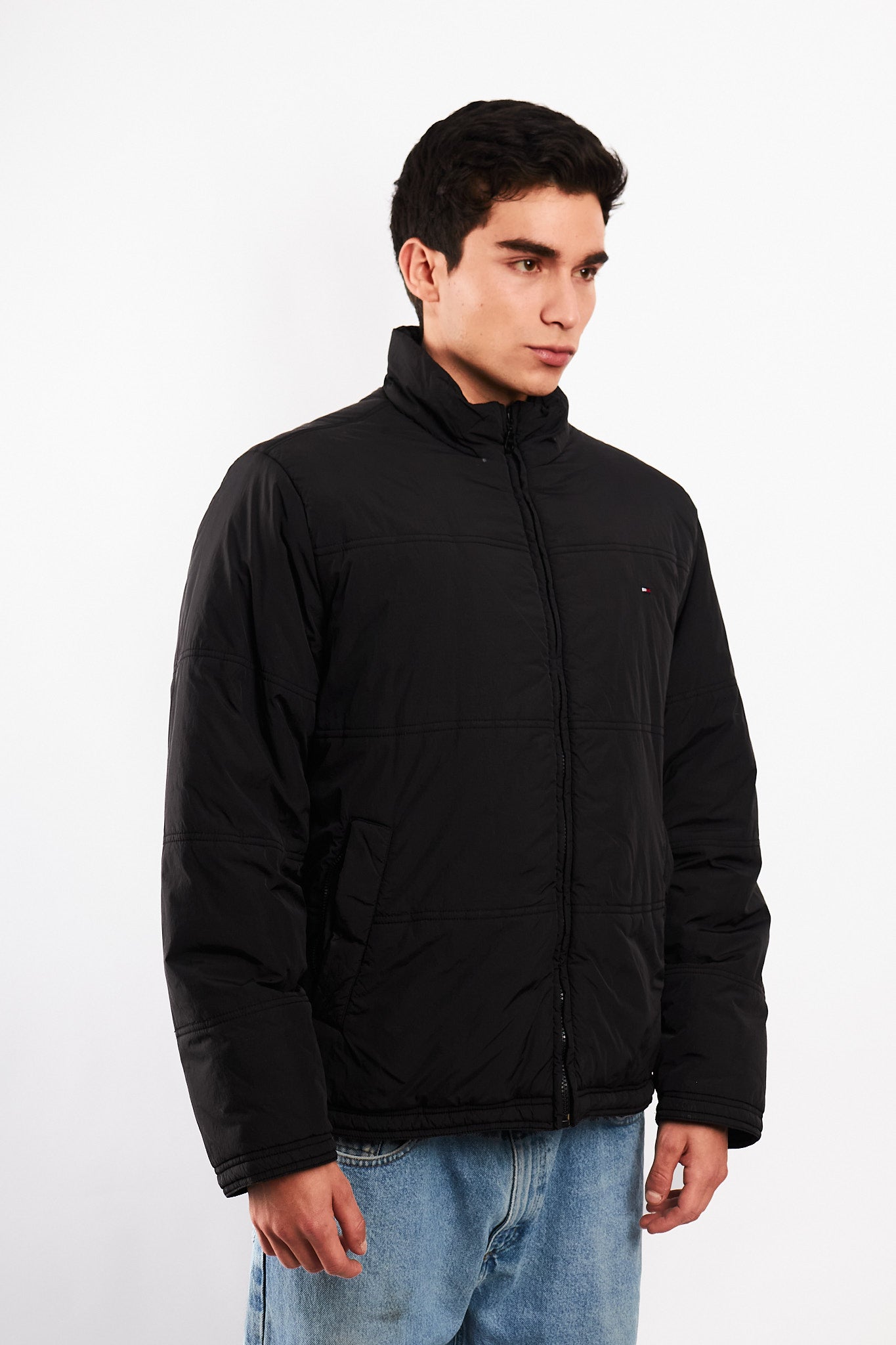 2010 Tommy Hilfiger Black Puffer Jacket (M/L)