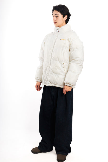2000 Vintage Tommy Hilfiger White Puffer Jacket (M/L)
