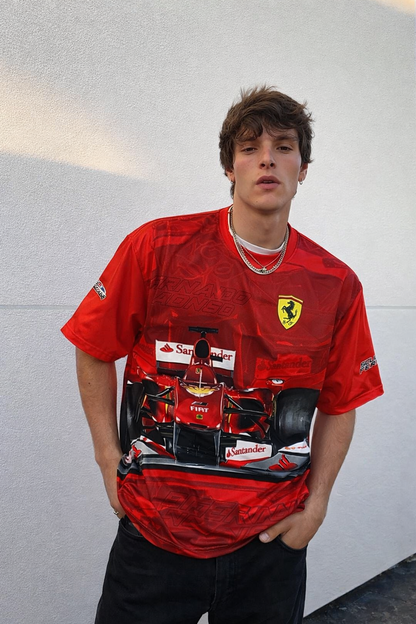 F1 Ferrari Oficial Fernando Alonso AOP Tee (M)