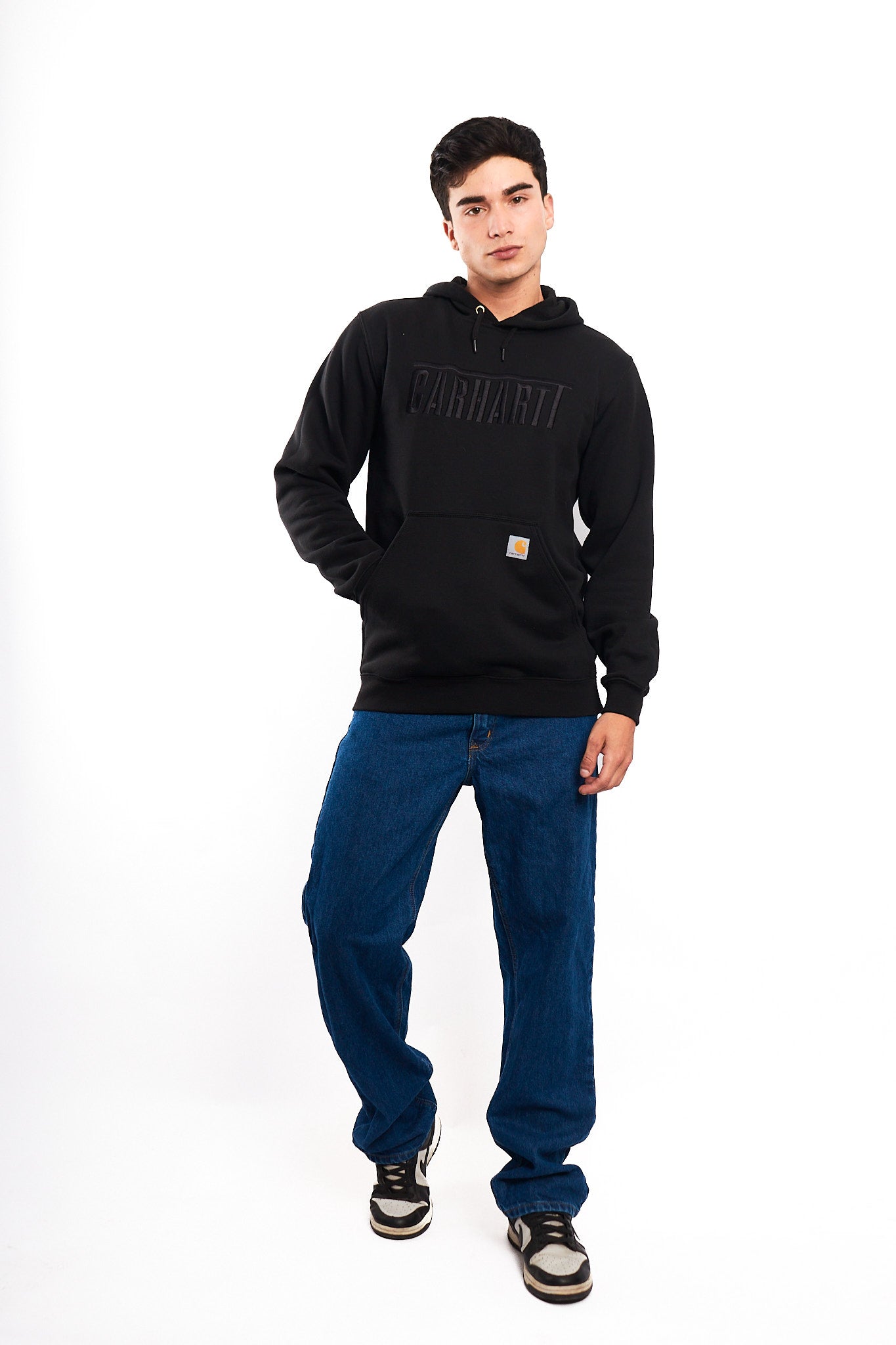 2000 Carhartt Black Hoodie (M)