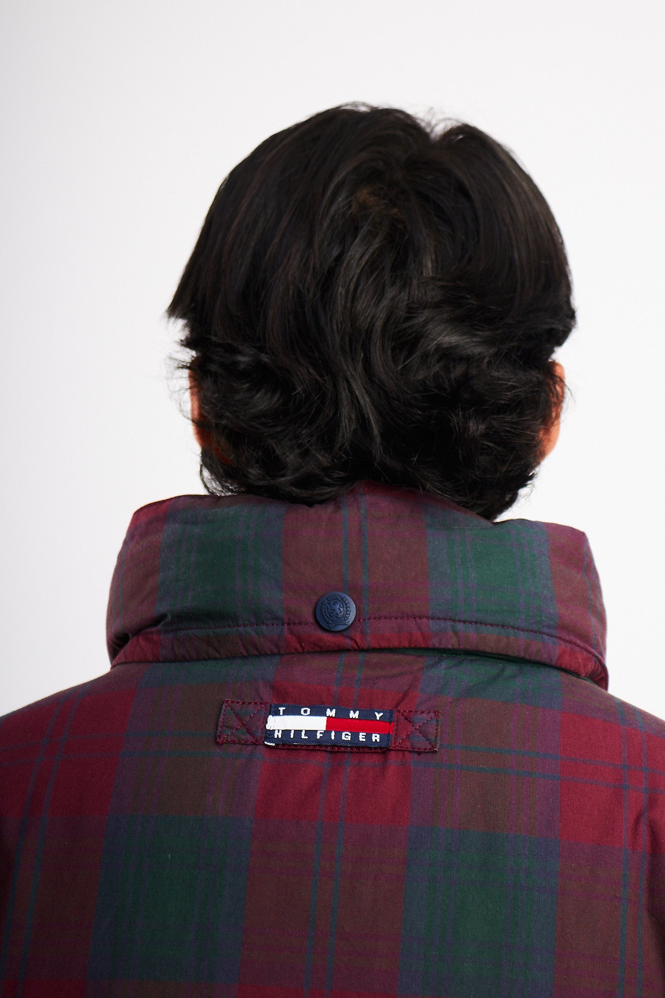 1990 Vintage Tommy Hilfiger Colorblock Reversible Down Puffer Jacket (L/XL)
