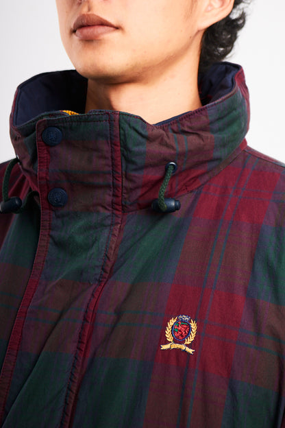 1990 Vintage Tommy Hilfiger Colorblock Reversible Down Puffer Jacket (L/XL)