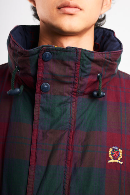 1990 Vintage Tommy Hilfiger Colorblock Reversible Down Puffer Jacket (L/XL)