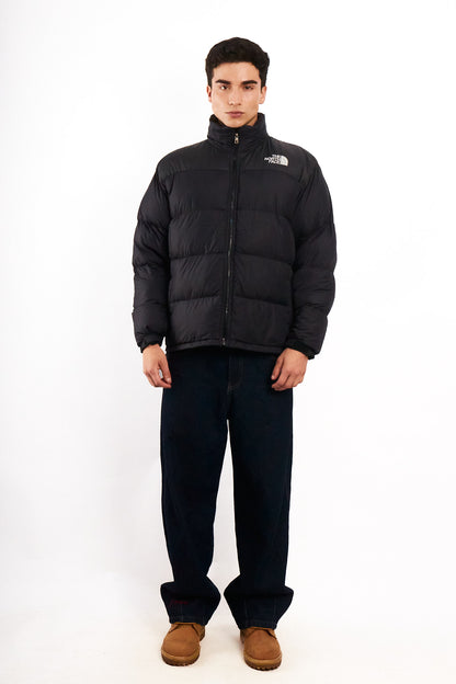 1990 Vintage The North Face Black Down Puffer Jacket (M/L)
