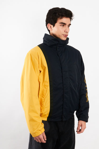 1990 Vintage Nautica Reversible Impermeable Colorblock/Polar Jacket (M)