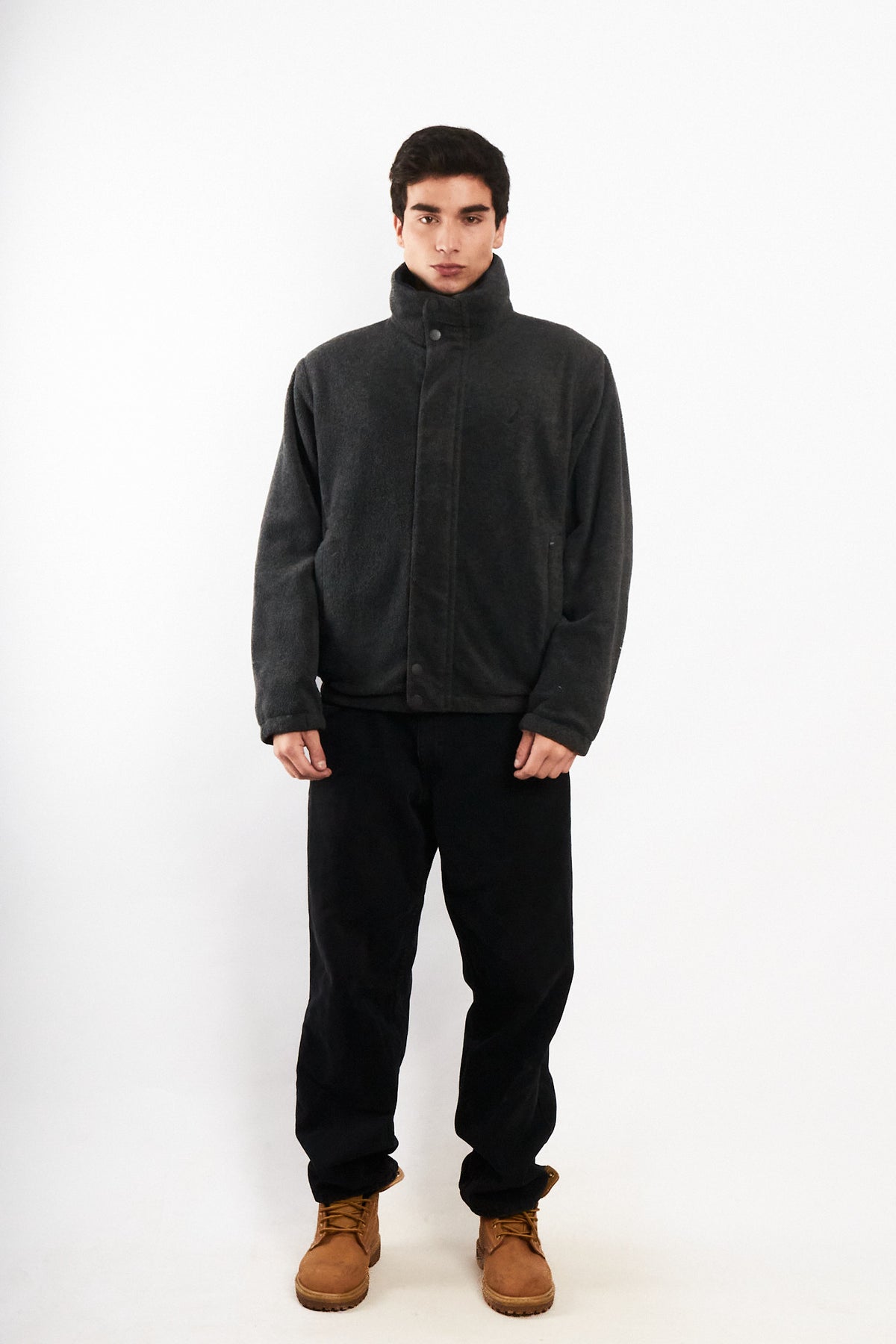 1990 Vintage Nautica Reversible Impermeable Colorblock/Polar Jacket (M)