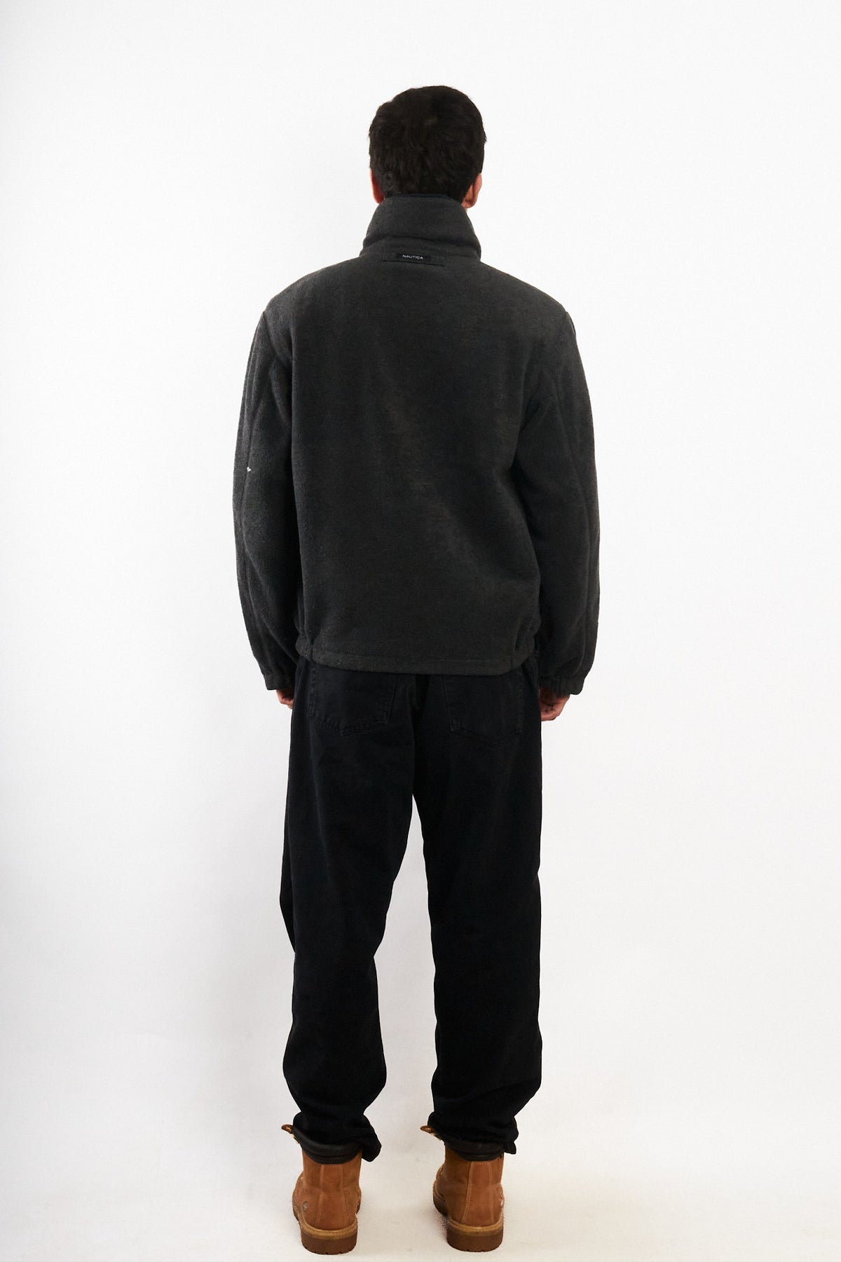 1990 Vintage Nautica Reversible Impermeable Colorblock/Polar Jacket (M)