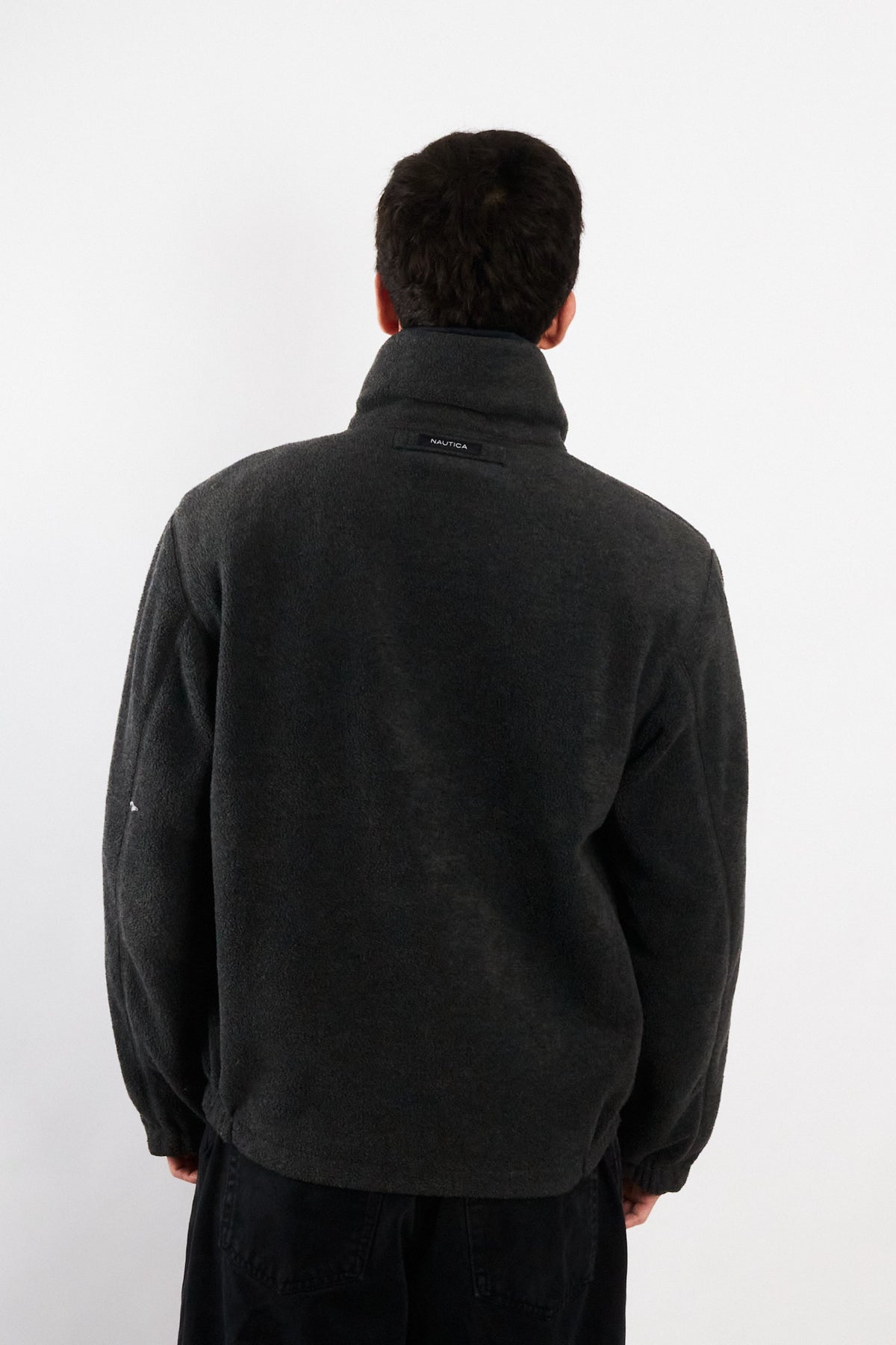 1990 Vintage Nautica Reversible Impermeable Colorblock/Polar Jacket (M)
