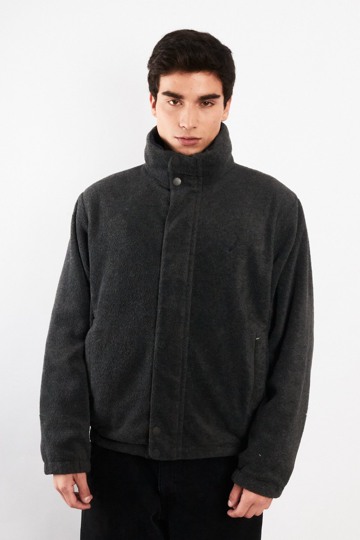 1990 Vintage Nautica Reversible Impermeable Colorblock/Polar Jacket (M)