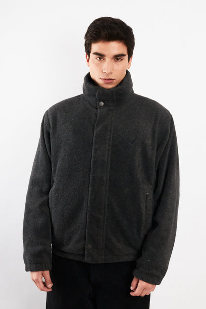 1990 Vintage Nautica Reversible Impermeable Colorblock/Polar Jacket (M)