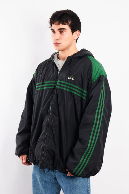 1990 Adidas Vintage Reversible Windbreaker/ Big Logo Jacket (XL/XXL)