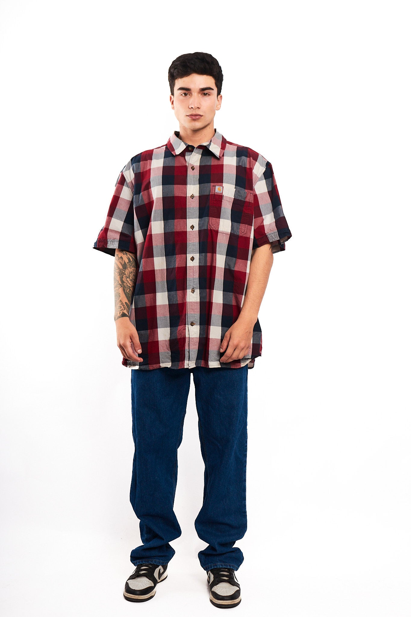 2000 Carhartt Plaid Shirt (L/XL)