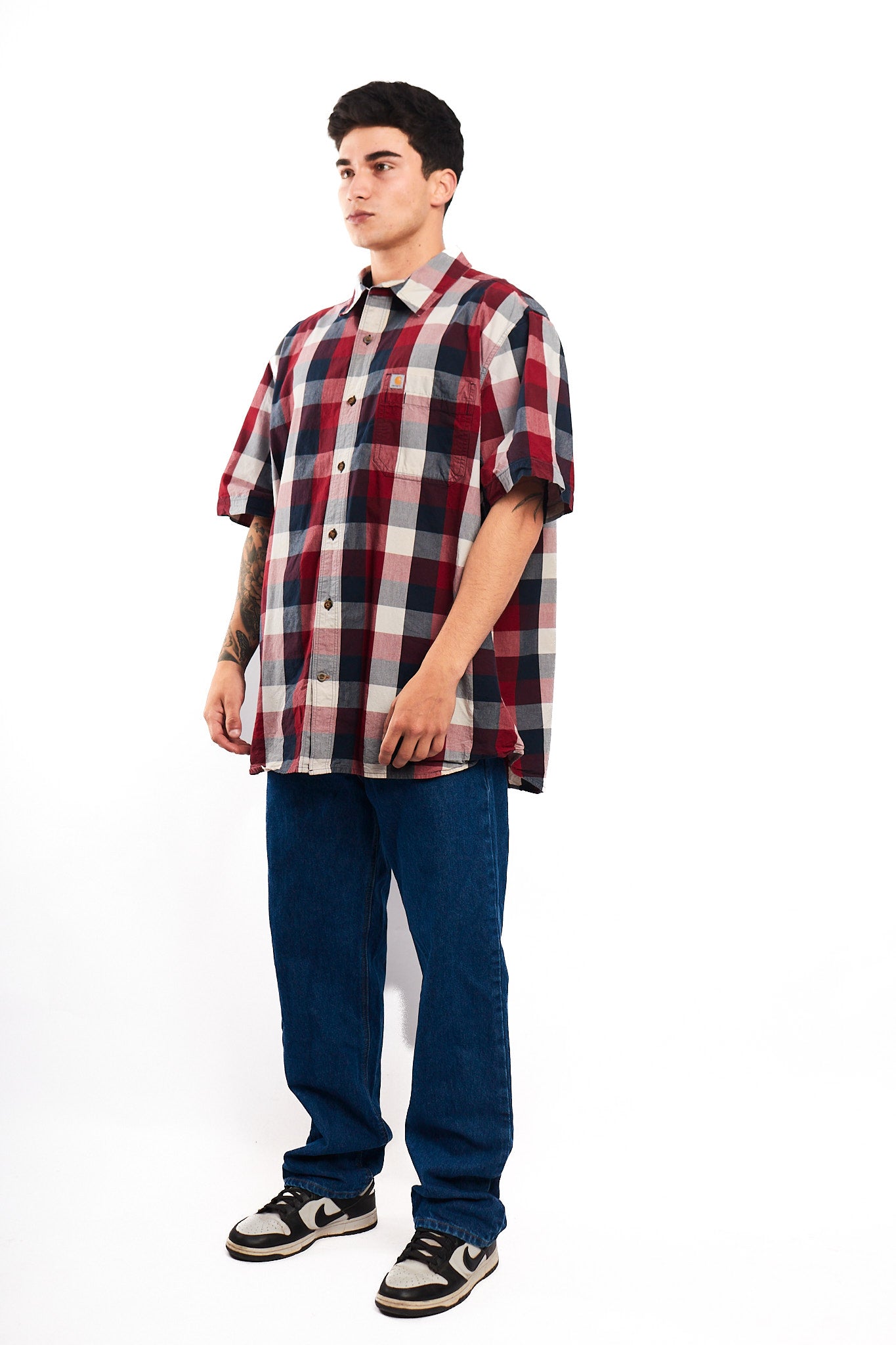 2000 Carhartt Plaid Shirt (L/XL)