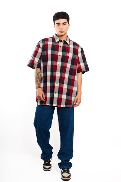 2000 Carhartt Plaid Shirt (L/XL)