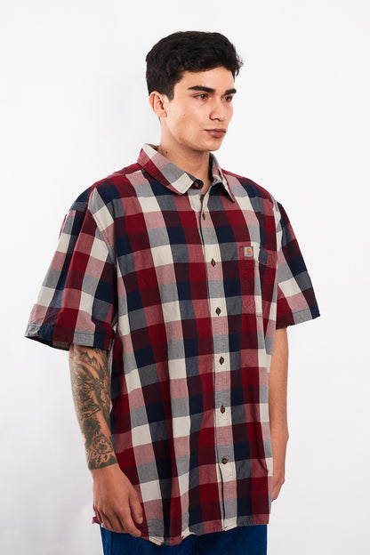 2000 Carhartt Plaid Shirt (L/XL)