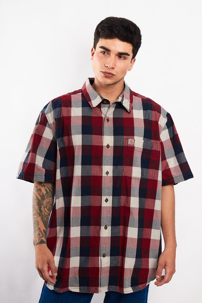 2000 Carhartt Plaid Shirt (L/XL)