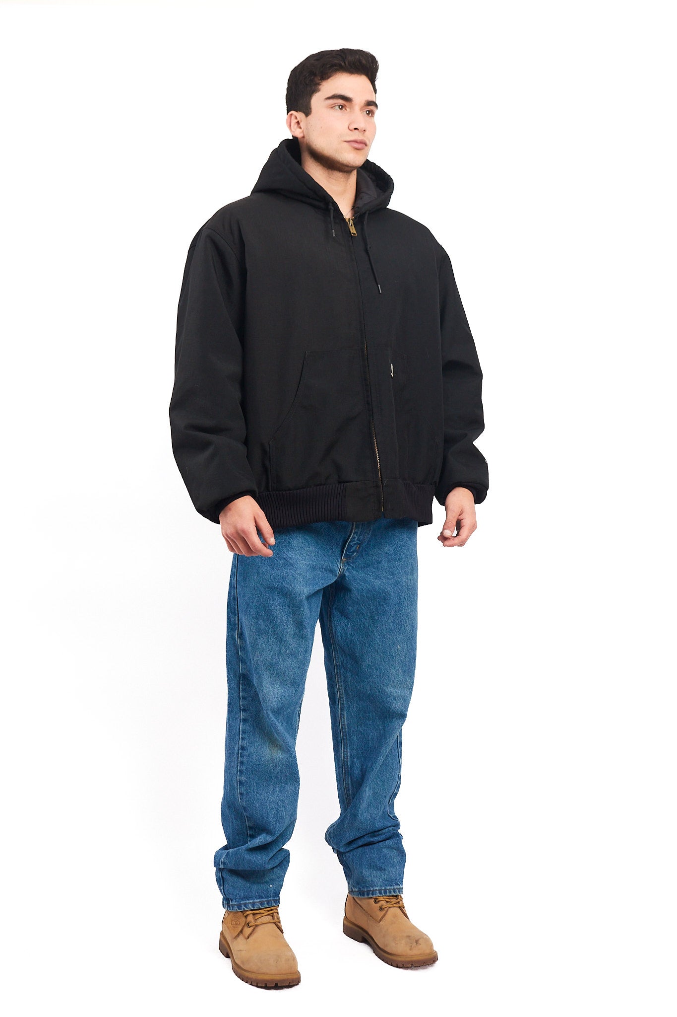 Carhartt J133 Black Duck Impermeable Active Jacket (L/XL)