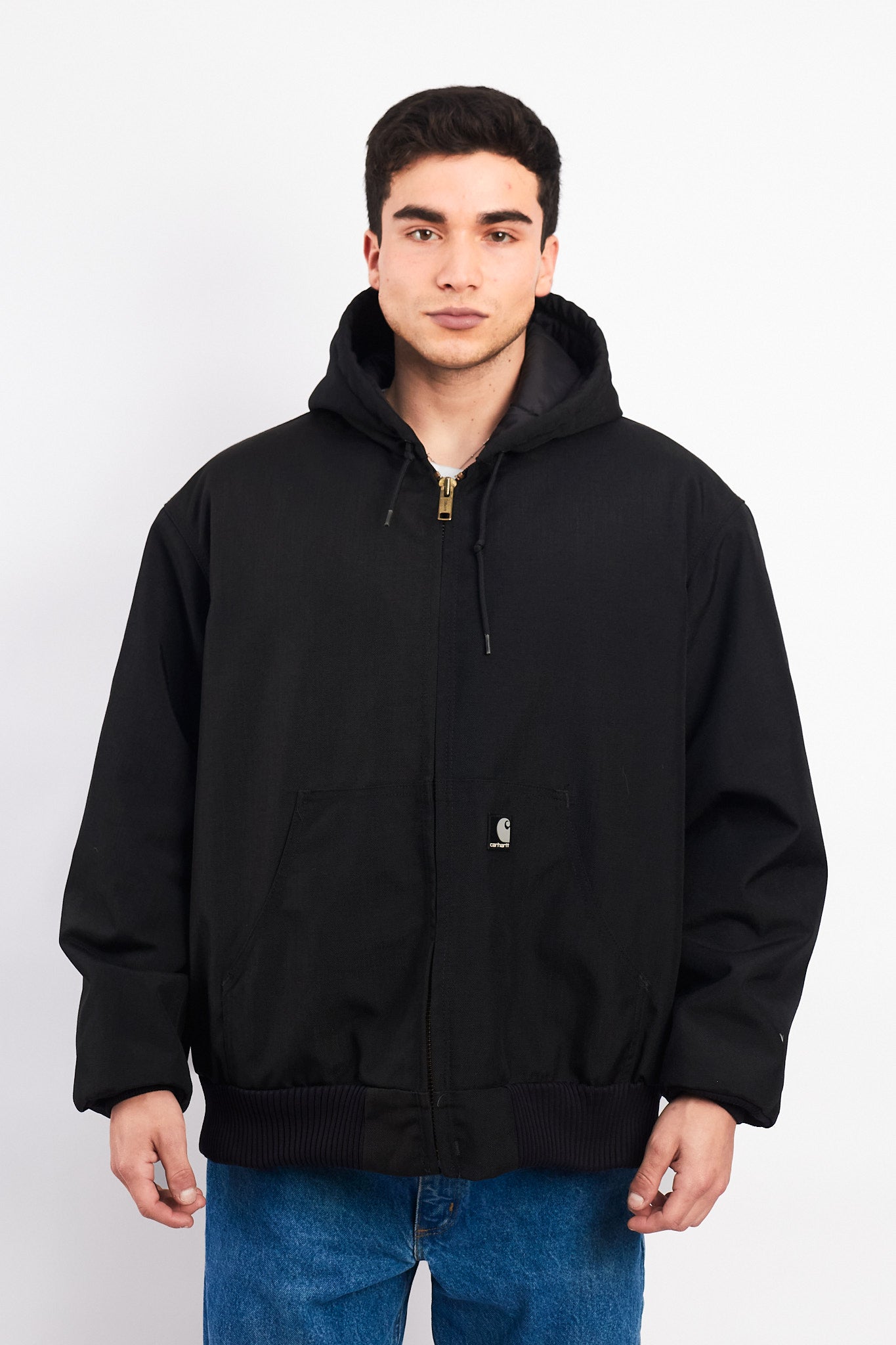 Carhartt J133 Black Duck Impermeable Active Jacket (L/XL)
