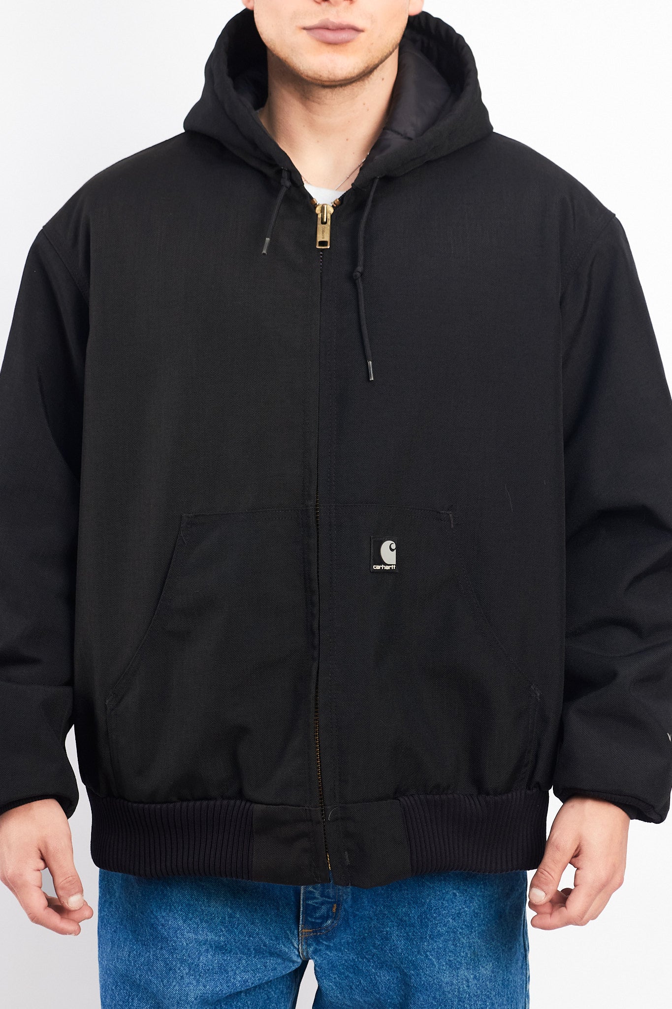 Carhartt J133 Black Duck Impermeable Active Jacket (L/XL)