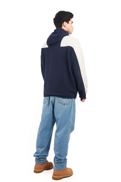 2000 Vintage Nautica Reversible Sherpa/Windbreaker Jacket (M/L)