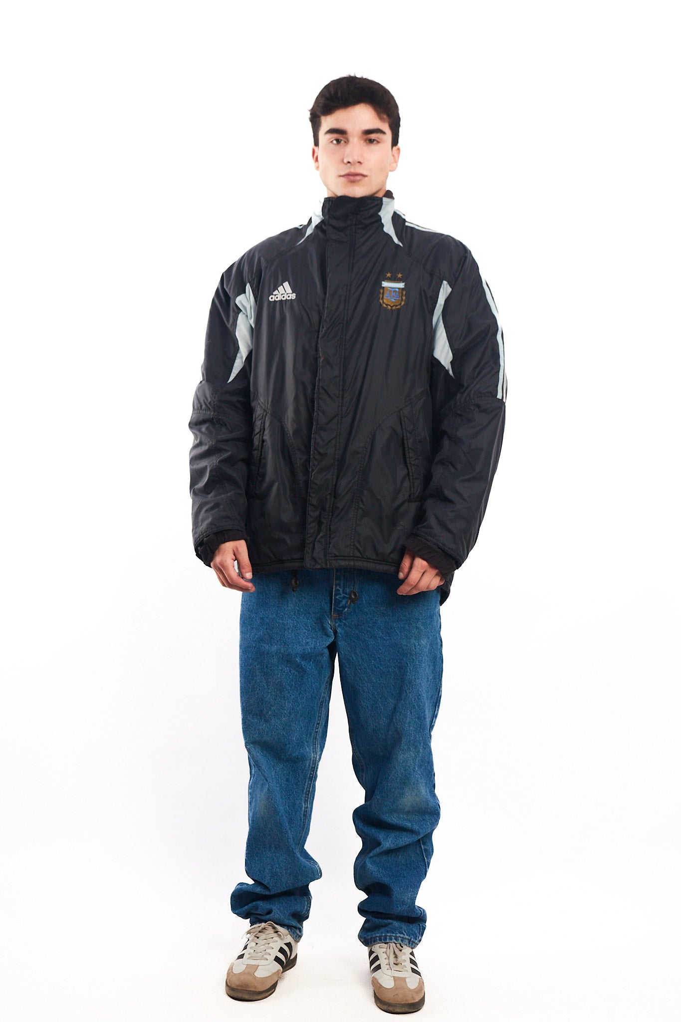 2003 Vintage Adidas x Argentina Puffer jacket (M/L)