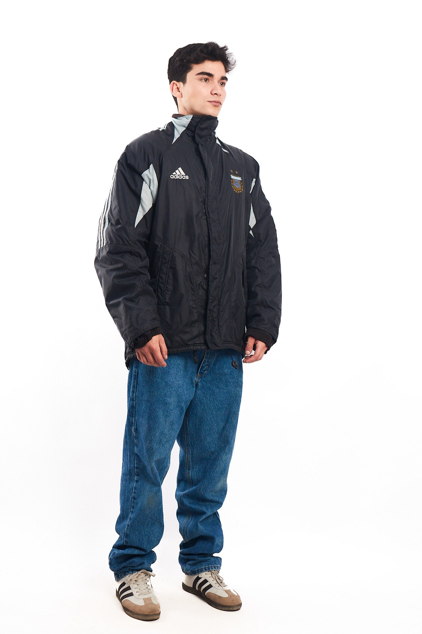 2003 Vintage Adidas x Argentina Puffer jacket (M/L)