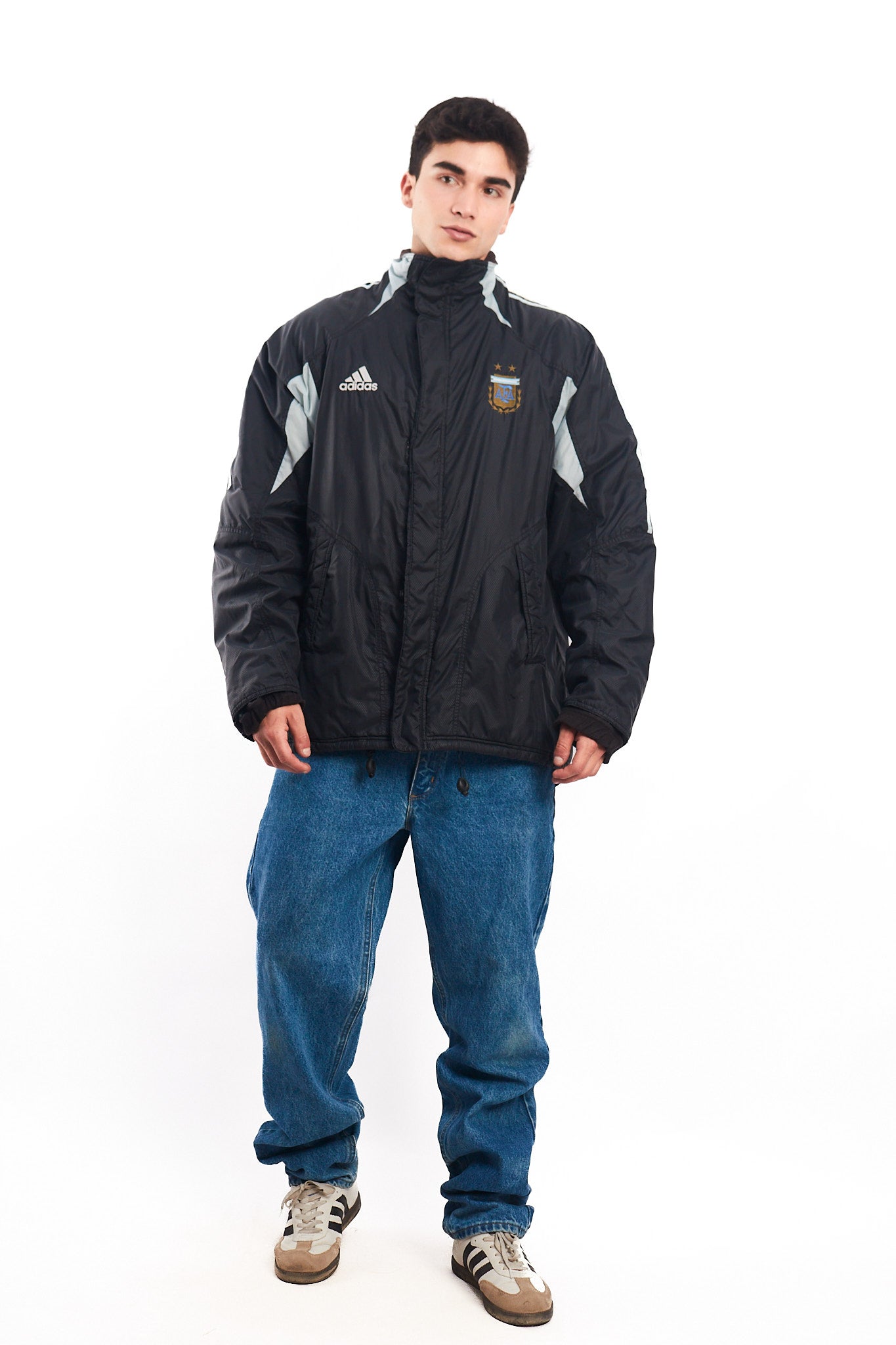 2003 Vintage Adidas x Argentina Puffer jacket (M/L)