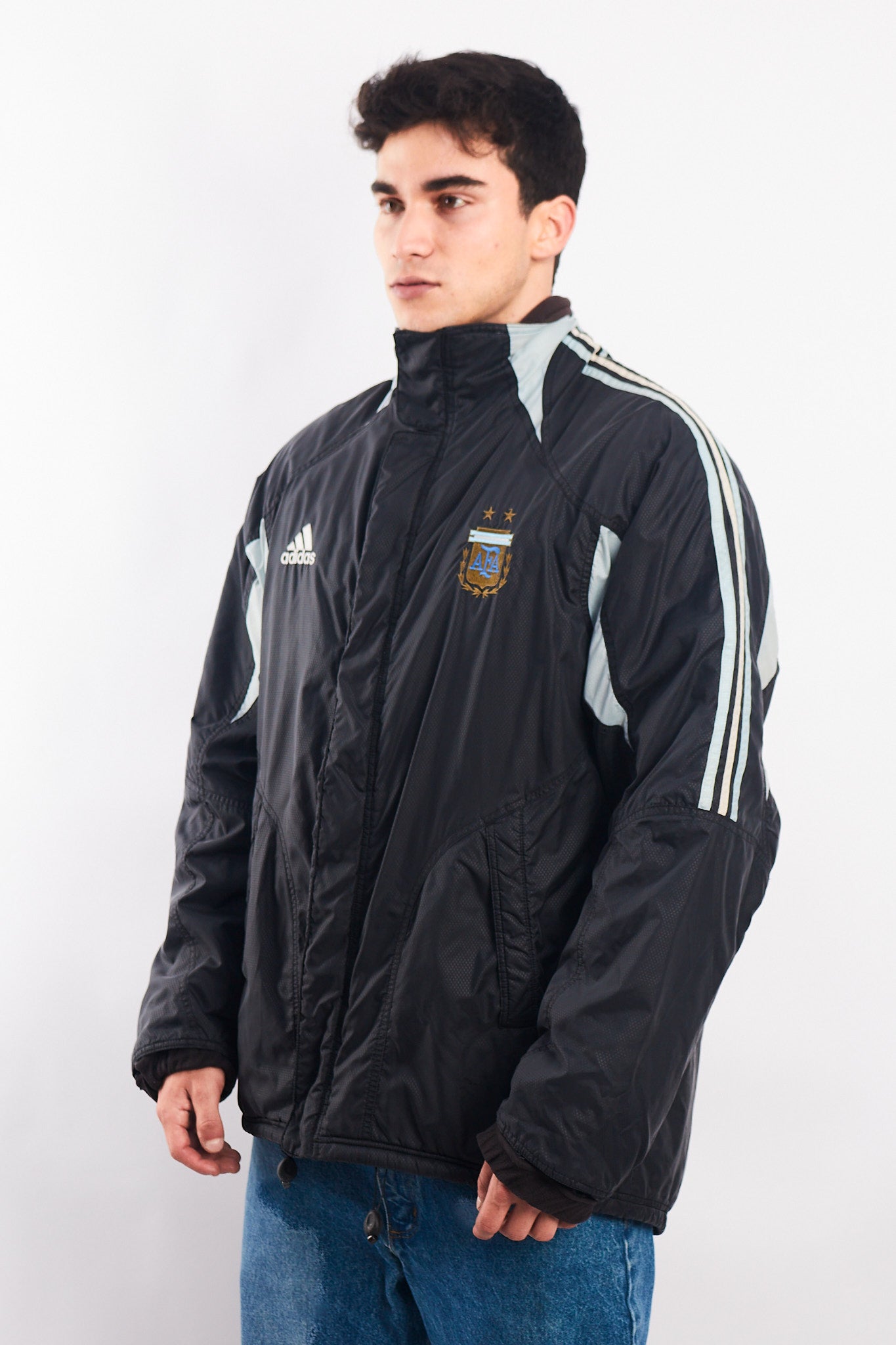 2003 Vintage Adidas x Argentina Puffer jacket (M/L)