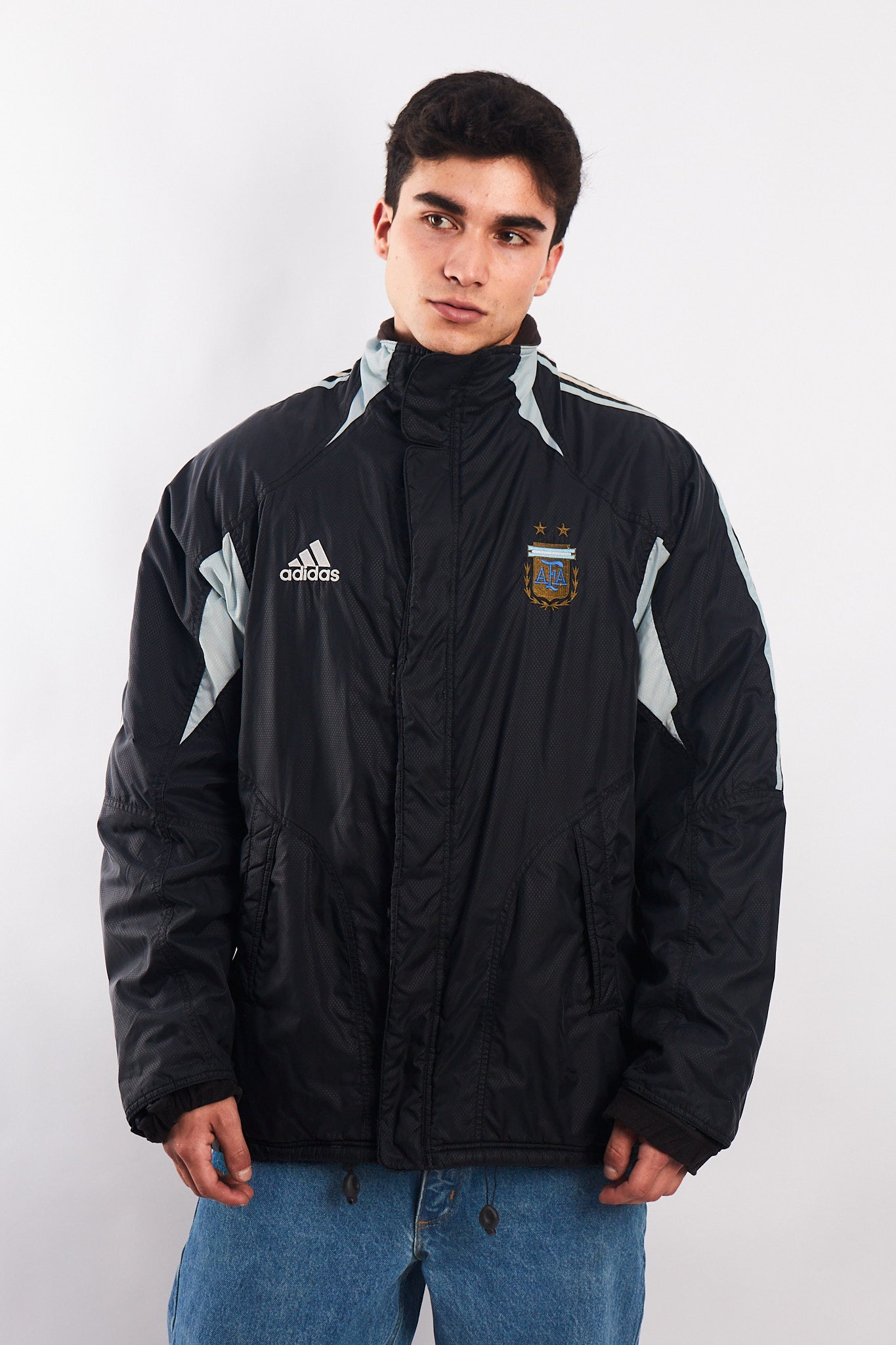 2003 Vintage Adidas x Argentina Puffer jacket (M/L)