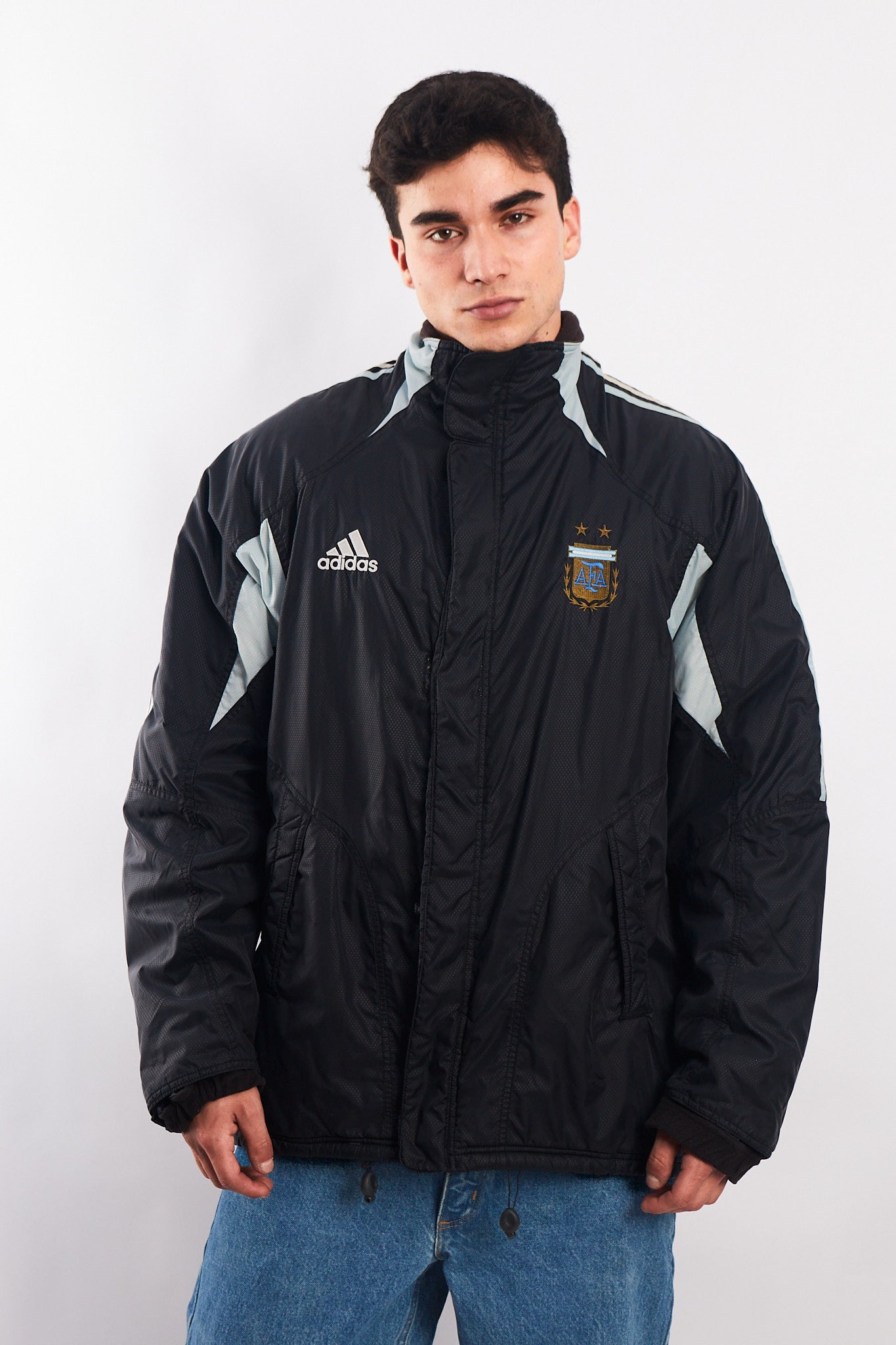 2003 Vintage Adidas x Argentina Puffer jacket (M/L)