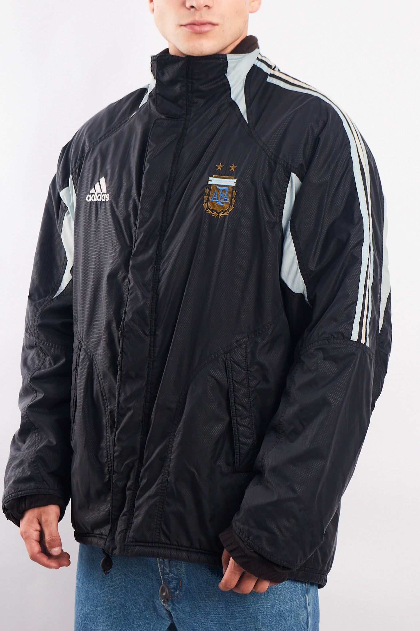 2003 Vintage Adidas x Argentina Puffer jacket (M/L)