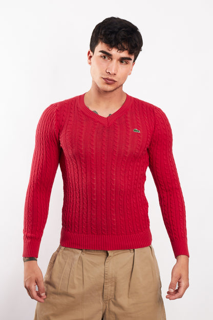 2000 Lacoste Knitted Sweater (XS)
