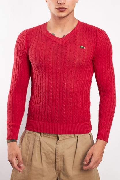2000 Lacoste Knitted Sweater (XS)