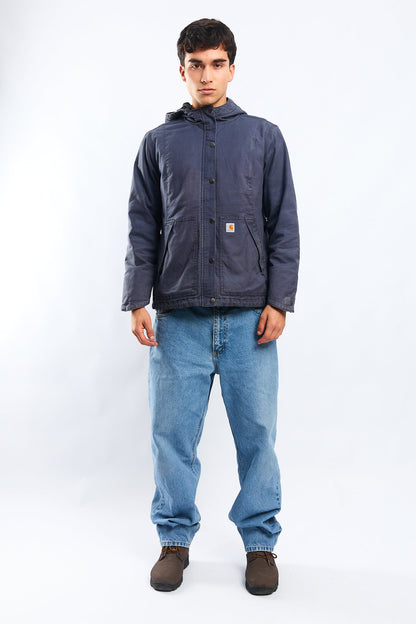Carhartt Full Swing Navy Blue Impermeable Jacket (S/M)