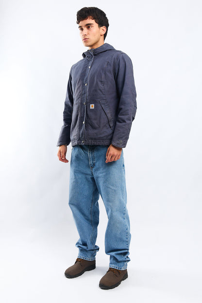 Carhartt Full Swing Navy Blue Impermeable Jacket (S/M)