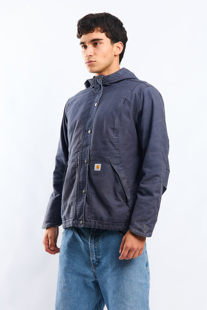 Carhartt Full Swing Navy Blue Impermeable Jacket (S/M)
