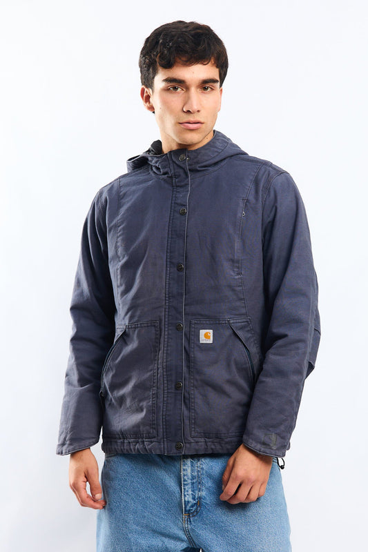 Carhartt Full Swing Navy Blue Impermeable Jacket (S/M)