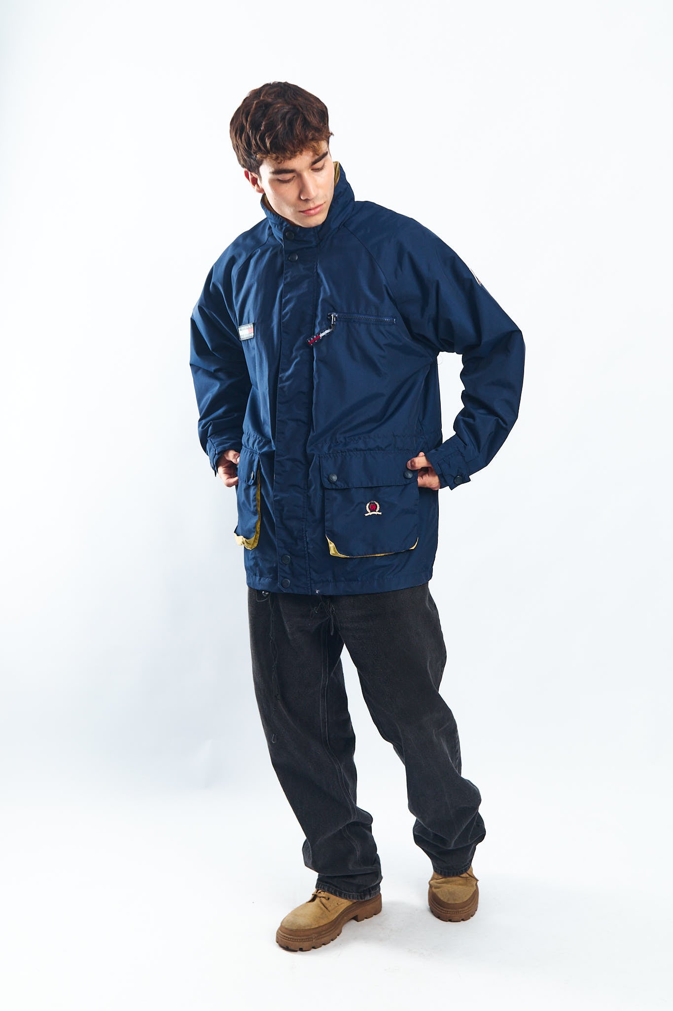 1990 Tommy Lion Vinage Padded Parka (L/XL)
