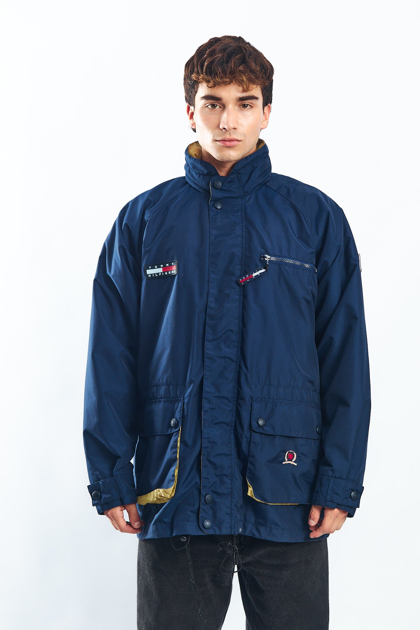 1990 Tommy Lion Vinage Padded Parka (L/XL)
