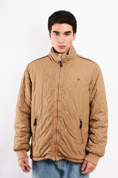 2007 Vintage Tommy Hilfiger Performance Cream Puffer Jacket (M/L)