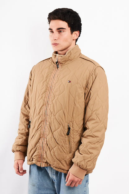 2007 Vintage Tommy Hilfiger Performance Cream Puffer Jacket (M/L)
