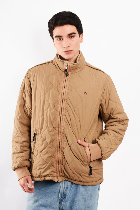 2007 Vintage Tommy Hilfiger Performance Cream Puffer Jacket (M/L)